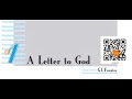 Class10th a letter to god chapter 1 part 1 full explanation in hindi