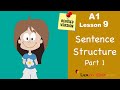 REVISED: A1 - Lesson 9 | Satzstruktur | Sentence Structure Part 1 | Learn German