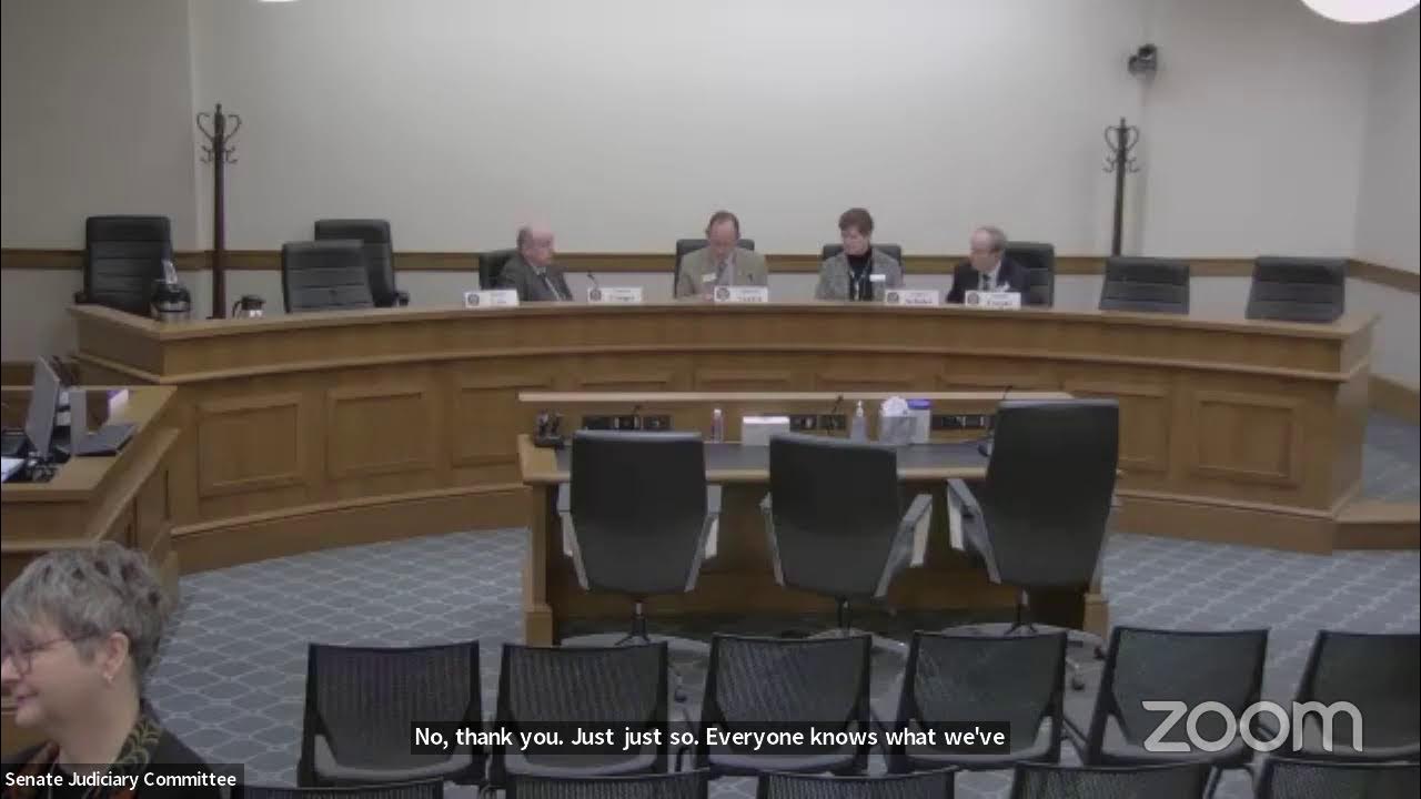 Senate Judiciary Meeting, January 27, 2023 YouTube
