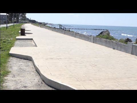 ფოთში კუნძულის სანაპიროზე ბულვარის მოწყობა გრძელდება 02 09 20