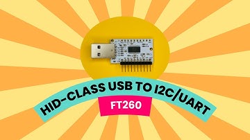 RapidUp - HID-CLASS USB TO I2C/UART - FT260