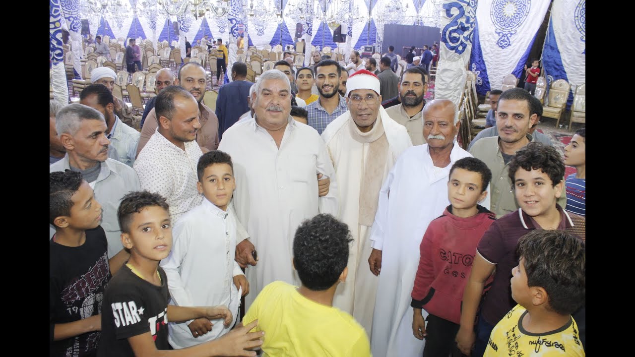 الدكتورعبدالفتاح الطاروطي عزاء  الحاج أحمد علي السيد  ختام عزبة عبدالملاك البحرية  السنبلاوين