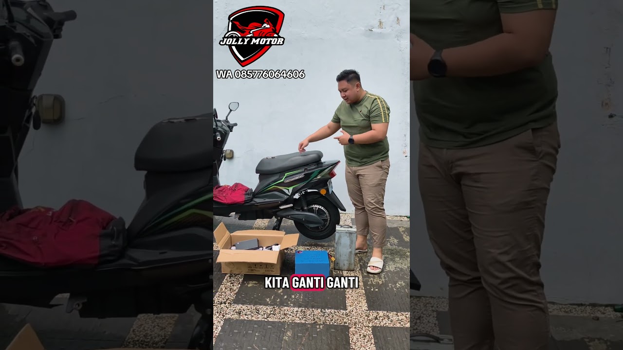 Punya Motor Volta batterynya sudah soak? yuk upgrade lagi dengan Lithium Lifepo4 yang lebih bagus