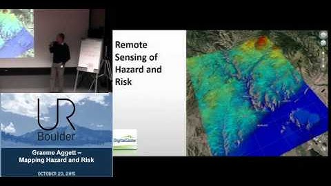 UR Boulder - Ignite, Mapping Hazard and Risk, Graeme Aggett