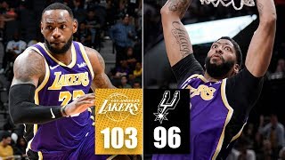 LeBron James’ triple-double and Anthony Davis’ double-double power Lakers | 2019-20 Highlights