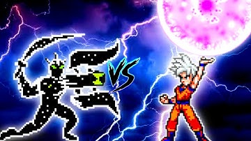 Alien X V3.2 VS Goku DBS V3.5 (all form) in Jump Force Mugen🤩