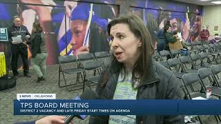 Tulsa Public School Board appoints District 2 member, votes down proposed calendar