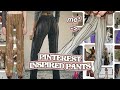 Let&#39;s make some patchwork Pinterest inspired pants *HELENAMANZANO PANTS
