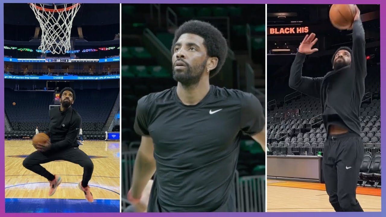 😎 Kyrie Irving PREGAME WORKOUT mix with the NETS - YouTube