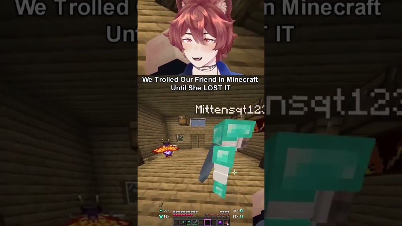 We Trolled Our Friend in Minecraft Until She LOST IT