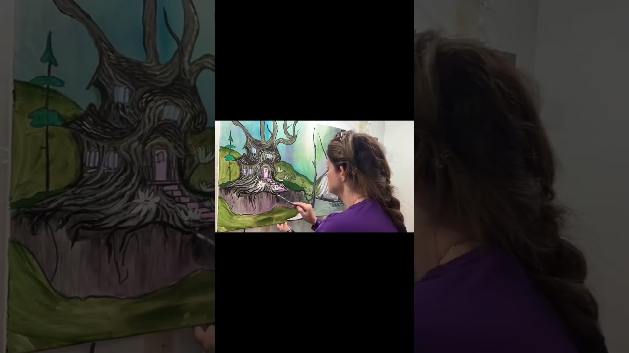 Painting With sherryarthur.com #art #artwork #whimsicalart