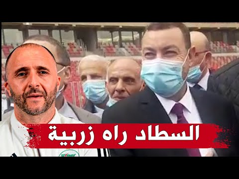والي وهران للناخب الوطني بلماضي الملعب راه زربية أرواح تشوف بعينك