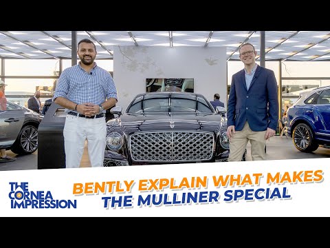 Bentley Design Director explains what makes the Mulliner special | The Cornea Impression