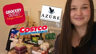 Completely Empty Pantry Grocery Haul | Grocery Outlet | Costco | Azure