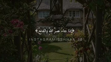 سورة النصر | القارئ : رعد الكردي
