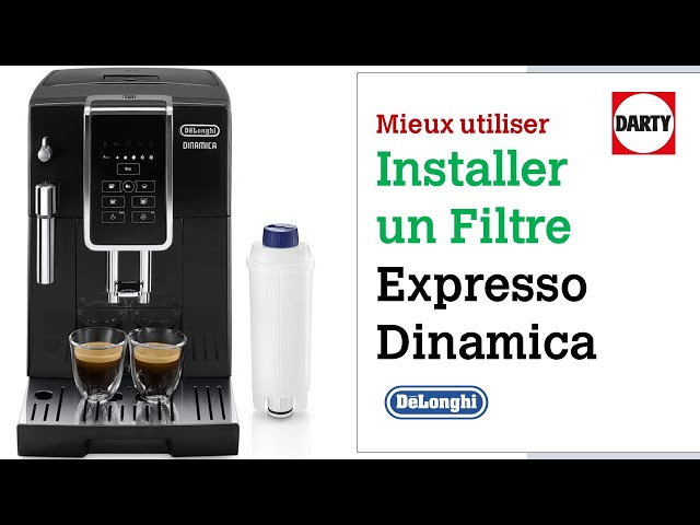 Comment installer une cartouche filtrante dans une Delonghi Dinamica 