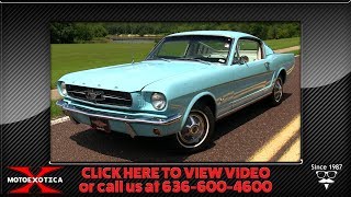 1965 Ford Mustang 2+2 Fastback || SOLD