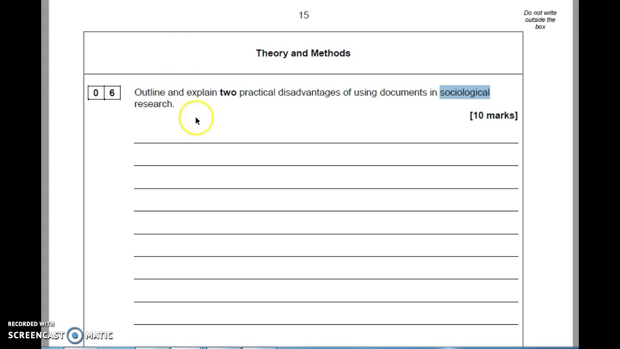 examples of sociological questions