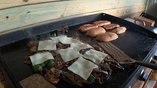 Philly Cheese Steak Sandwiches on the Blackstone by Mikes Comfort Cooking 120 views 3 years ago 16 minutes