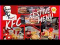 KFC..is the word FESTIVE overused? The Tower stuffing Burger &"festive "bucket!