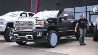I Tried To Fit The Biggest Wheels Without Lifting The Denali Duramax!