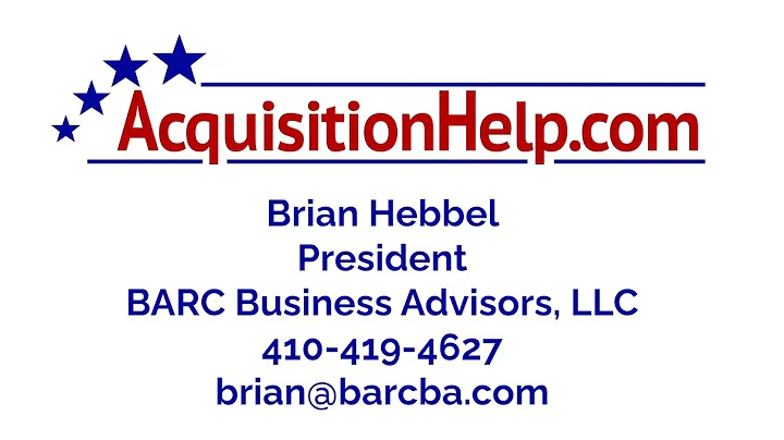 AcquisitionHelp....  a look inside presented by Br...