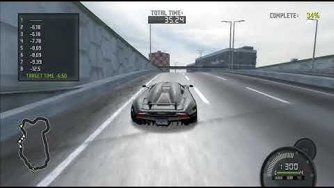 [NFS Pro Street] playing with the fastest car of the game