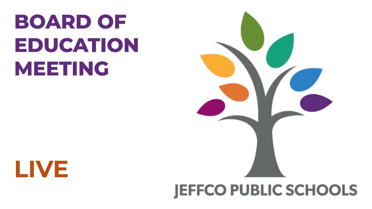 Jeffco Public Schools BoE Live Stream 11/13/2025