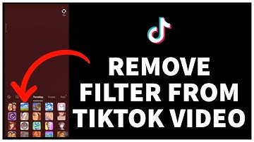 How To Remove Filter From TikTok Video (2023) | Remove TikTok Filters & Effects (Quick & Easy)