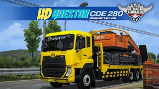 UD QUESTER CDE 280 TRUCK MOD BUSSID | BUSSIN | DOWNLOAD FREE screenshot 2