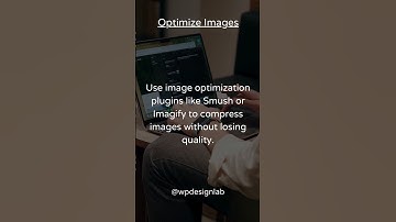 Optimise Images in WordPress Website #wordpress #webtips #tipsandtricks  #wpdesignslab #trending