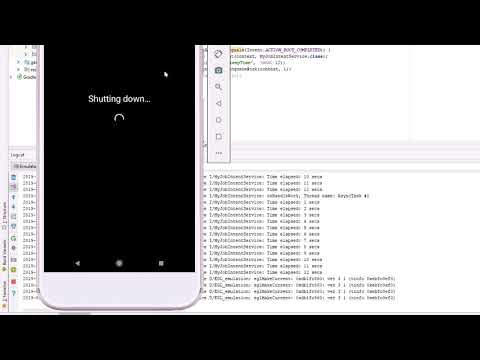 background service in Android Oreo