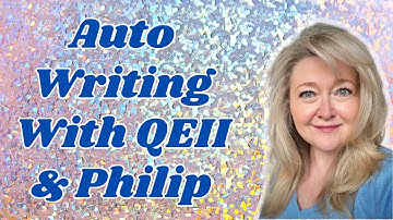 Auto Writing With Queen Elizabeth II and Prince Philip