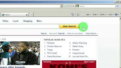 RSS in Internet Explorer