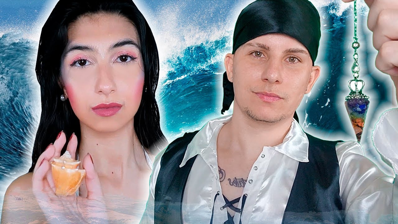 ASMR Sereia tenta te capturar e marinheiro te salva! | Collab @SavioASMR