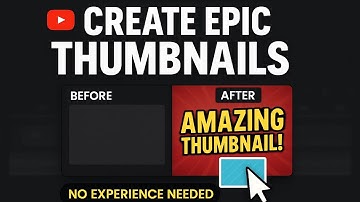✅ YouTube Thumbnail Tutorial for Beginners (FREE !)🧰✨|Create EPIC YouTube Thumbnails in Minutes🔥