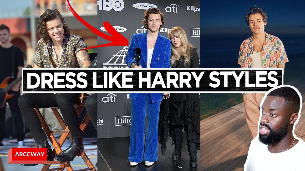 How To Dress Like Harry Styles Rockstar Rock N Roll Style Mens Fashion Inspiration Youtube