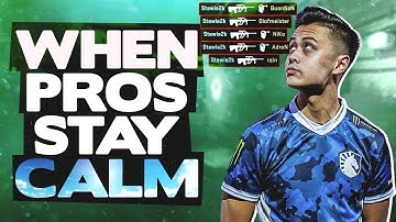 WHEN CS:GO PROS STAY CALM! (TRIGGER DISCIPLINE)
