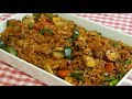 Receta fcil y rpida de noodles de arroz con verduras al estilo oriental