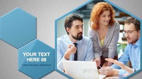 Clean Hexagon Slideshow - After Effects Project Files | VideoHive 9041745