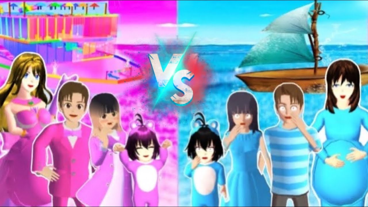 MAMA HAMIL KAYA VS MAMA CELINE HAMIL MISKIN! YUTA MIO KETEMU BOCIL SOMBONG! SAKURA SCHOOL SIMULATOR