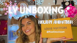 LOUIS VUITTON CHRISTMAS ANIMATION UNBOXING | MOST ADORABLE BAG! #louisvuitton