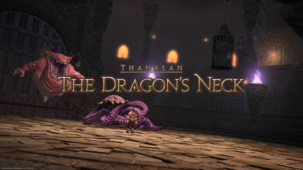 Final Fantasy XIV (14) ARR Trial The Dragon's Neck (BRD