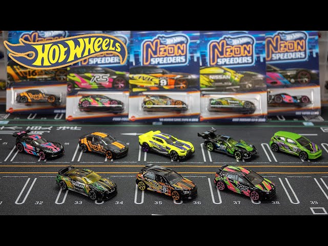 Hot Wheels 2023 Neon Speeders - YouTube