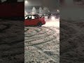 Subaru Impreza Drifting In Snow