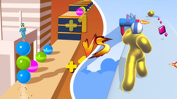 Blob Runner 3d Vs Stack Rider - All Levels Gameplay Walkthrough Android, iOS NEW UPDATE