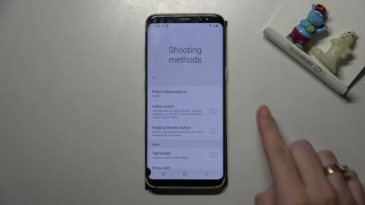 How To Activate Camera Voice Control On SAMSUNG Galaxy S8 YouTube