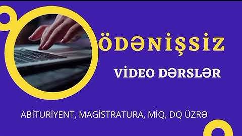 İnformatika üzrə TAM PROQRAM izahı