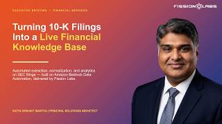 How We Turn 10-K SEC Filings Into a Live Financial Knowledge Base Using AI