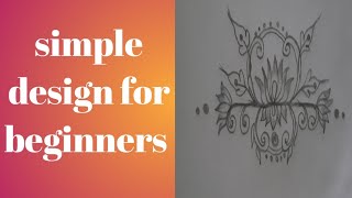 simple designs for beginners || easy kolams || lotus design || screenshot 3